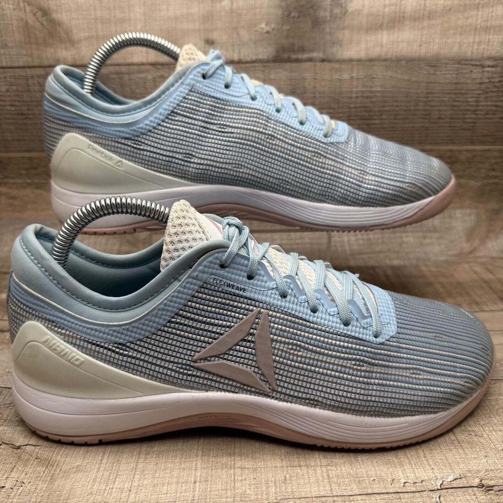 Reebok Crossfit FlexWeave Training Shoes Womens Size 9‎ Blue Pink White DV5599